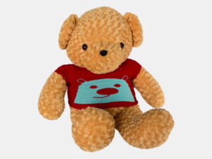 gau teddy xoan cafe ao len do 1.6m scaled 1