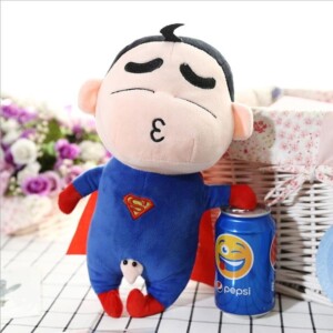 Gấu bông Shin superman