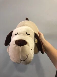 Gấu bông chó nằm ngủ 