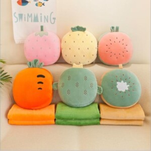 Gối ngủ trái cây có mền