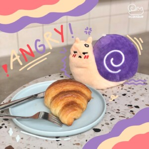 Bé ốc sên cảm xúc siêu xinh