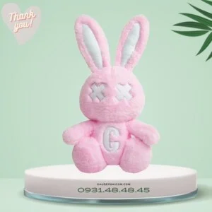 Alternative view of Gấu Bông Thỏ BD 50cm Tai Dựng Siêu Mềm Mịn