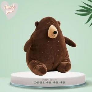 Gấu Bông Gấu Nâu HM Siêu Xinh Chất Liệu An Toàn Co Giãn 4 Chiều Siêu Xinh Cho Bé