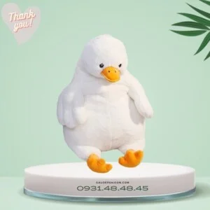 Gấu Bông Vịt Ngồi Mũm Mĩm Và Trầm Cảm 60cm
